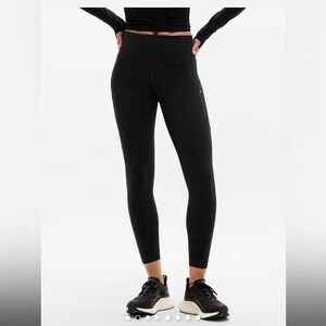 Athleta Black Rainier 7/8 Leggings